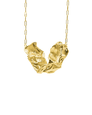 alga gold pendant