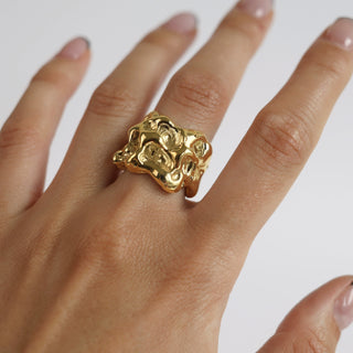 Gilded Lava ring (pre-order)