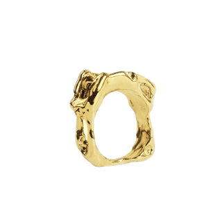 Gilded Lavawave ring N2 (pre-order)