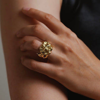 Gilded Lava ring (pre-order)