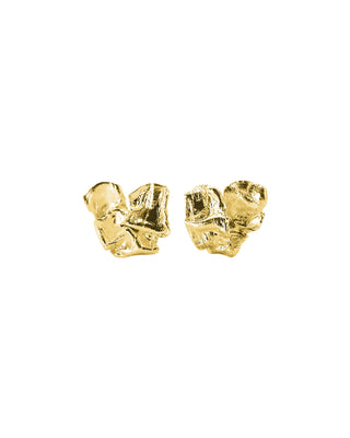 alga gold earrings
