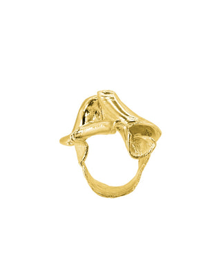 blooming gold ring (pre-order)