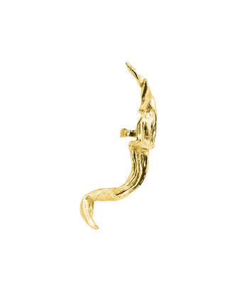 sprout ear-cuff gold
